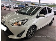 新北 2019 售25.6萬 Toyota豐田 Prius c 自排 1.5L 白 2WD 跑5萬公里 車商勿擾 ~車商勿擾 ~ 車商勿擾~ 無重大事故 無泡水 無調表