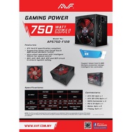 AVF APS750-F12P POWER SUPPLY WITH POWER CORD