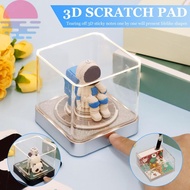 3D Desk Calendar Memo Pad Creative 2026 3D Paper Carving Calendar Notepad for Office SHOPCYC9008