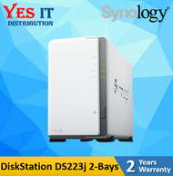 Synology  DS223J / DS223 / DS224+ / DS225+ Bay NAS - (Intel Celeron J4125 2.0/2.7Ghz 2GB DDR42 x GbE
