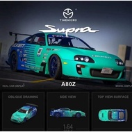 Time Micro Scale 1:64 TM 644436 Toyota Supra A80Z Falken