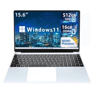 KUU Laptop Computer, 16 GB RAM 512GB SSD Gaming Laptop, Celeron N5095, 15.6 Inch Laptop, Windows 11