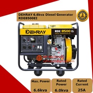 Mf DEHRAY Max. 6.6kva Diesel Generator RDE8500EI