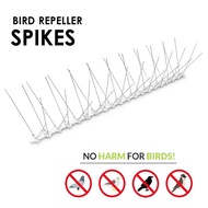 Penghalang Burung 50cm Stainless Steel Spikes Bird And Pigeon Spikes Pest Control