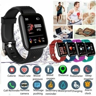 116 Plus Smart Watch For Men Women Bluetooth Sports Watch Heart Rate Monitor Blood Pressure Smart Bracelet for Android IOS New