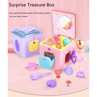 Surprise Treasure Box Children's Surprise Box Magic Treasure Box Princess Demolition Blind Box Boy Girl Random Color Toy