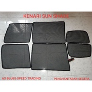 🔥SUN SHADE PERODUA KENARI 6PCS MAGNETIC ANTI UV NEWS