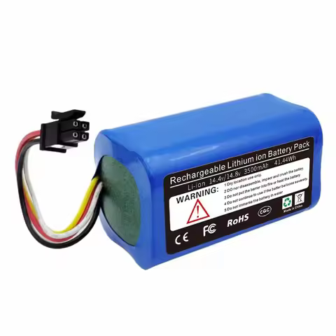 100%New 14.4v 3500mAh Rechargeable Battery For Midea Robot Vacuum Cleaner i5Extra.i5 Young.i9 EYE.M3