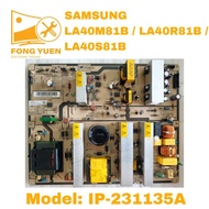 SAMSUNG TV POWER BOARD LA40M81B / LA40R81B (Version-2) / LA40S81B