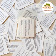 Paper Dictionary Words Meaning Aesthetic Journaling 15pcs