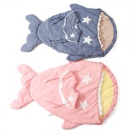 Big Domestic Brands! Baby Sleeping Bag Baby Shark Sleeping Bag Universal Style Newborn Anti-Shock Anti-Kick Artifact