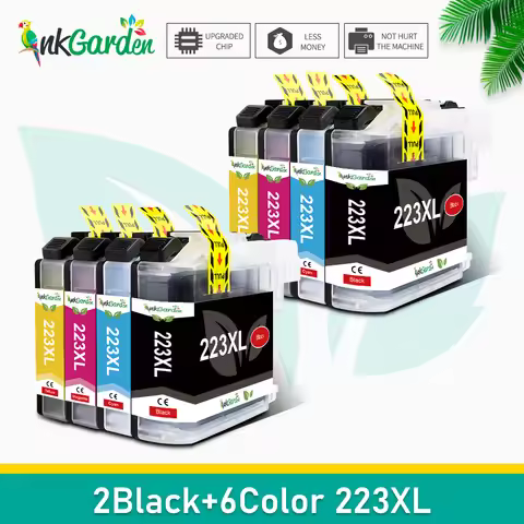 Ink Brother Cartridges LC223 Cartridge Compatible For Brother LC 223 LC 223XL LC Ink Cartridges DCP-