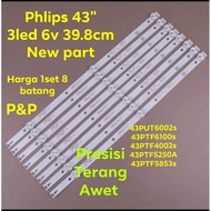 PHILIPS BL LED BACKLIGHT TV LAMP 43PUT6002 43pft4002s 43pft5250a 43pft5853s 43PUT6002S 43pft4002s