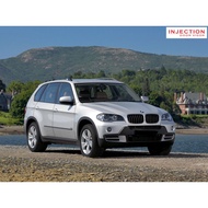 BMW X5 (E70) 2007 2008 2009 2010 2011 2012 2013 Injection Door Visor With Stainless Steel Lining