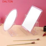 DALTON Desktop Cosmetic Mirror, Flexible 360° Rotating 5x Magnifying Mirror, Creative with Stand Cle