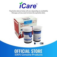 iCare SS2 Blood Glucose Test Strips, Compatible with Safe Accu 2 Blood Glucose Meter ONLY COMPATIBLE