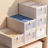 organiser storage storage box storage Take a shot of 4 fabric window cotton and linen storage box wa
