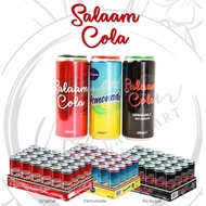 Salaam Cola Bulk Carton Coke Diet Zero Sugar Alternative Coca Cola Soda Halal Yemonade 330ml