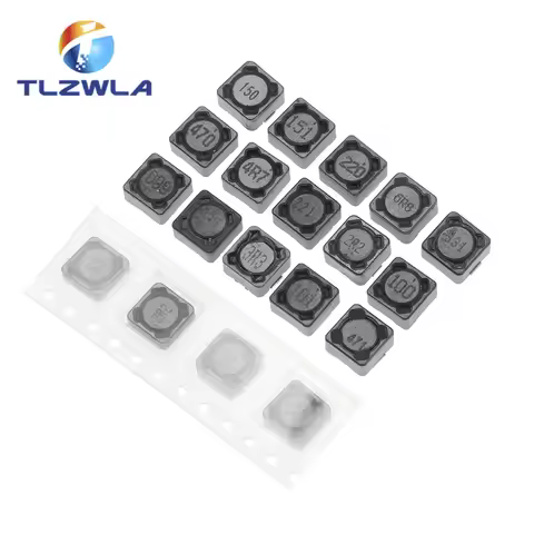 20PCS CD74R Power Inductor 2.2/3.3/4.7/6.8/10/15/22/33/47/68/100/150/220/330/470UH SMD Inductance CD