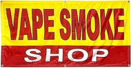4 Less Co 2x4 Ft VAPE SMOKE SHOP Banner Fabric Polyester Sign yb