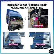 ISUZU ELF NPR66 N-SERIES HICOM MUDGUARD CHROME STEEL BESI LORRY TRUCK AKSESORI ACCESSORIES