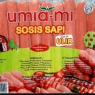 sosis sapi umia-mi isi 30 pcs berat 500 gram || sosis sapi umia-mi || sosis ulir umia-mi || sosis sa