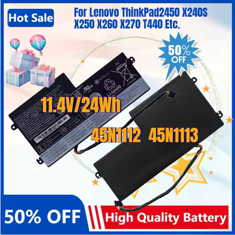 45N1112 45N1113 Replacement Laptop Battery for Lenovo ThinkPad X240 X250 X260 T440S T450 T450SK2450 