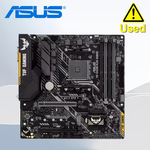ASUS TUF B450M-PLUS GAMING Socket 1×HDMI PCI-E 3.0 AM4 1×DVI 24.4×24.4cm