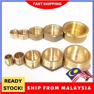 Male And Female Thread (M.stock) 1/8" 1/4" 3/8" 1/2" 3/4" Brass End Cap Plug Fittings