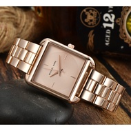 MICHAEL KORS MK Square Watch For Women Ladies Watches Pawnable Orginal Authentic Rose Gold Stainless