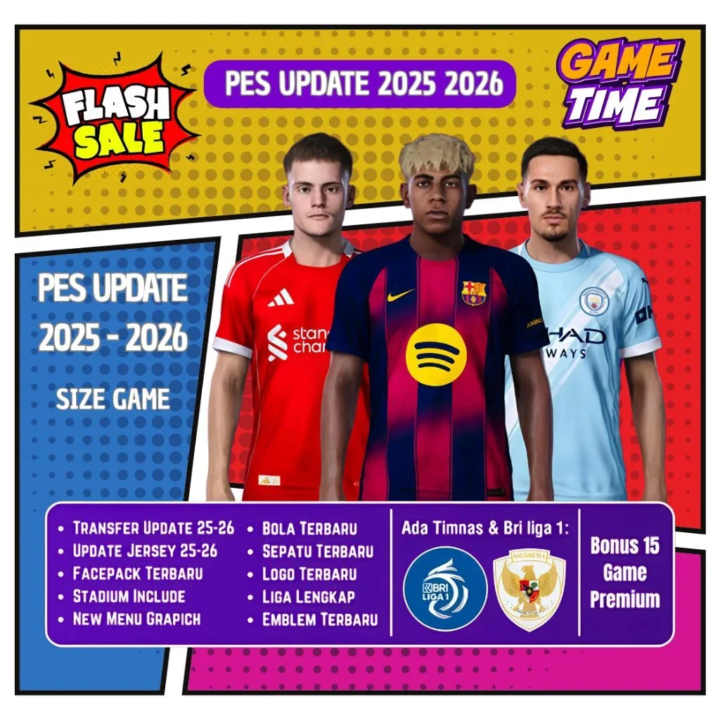 PES 2021 PATCH UPDATE SEASON 2024 2025 - GAME WINDOWS ORIGINAL - GAME PC - GAME LAPTOP - GAME OFFLIN
