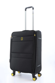 NATIONAL GEOGRAPHIC N154HA Passage Softcase Luggage 20 24 28 - Black กระเป๋าเดินทางแบบผ้า มี 3 ไซส์ให้เลือก สีดำ S 20 inch One