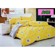 bedsheet with comforter