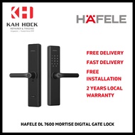 Hafele DL 7600 Mortise Digital Door Lock  - 2 YEARS LOCAL WARRANTY + FREE INSTALLATION &amp; DELIVERY