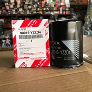 [HCM]Lọc Nhớt Động Cơ TOYOTA INNOVA FORTUNER YZZD4 Made In THAILAN