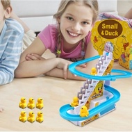 MUSICAL Duck Ladder Toys Mainan Itik Naik Tangga Duck Climbing Toys with Music Ladder Toys Birthday 