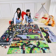 【台灣道路場景 玩具車墊 1:64 台灣製】模型車地墊 遊戲地墊