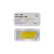Medtopia Yellow Heparin Cap(Yellow Stopper)1pcs