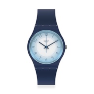 Swatch Sea Shades Blue Quartz 34mm Silicone Strap Watch