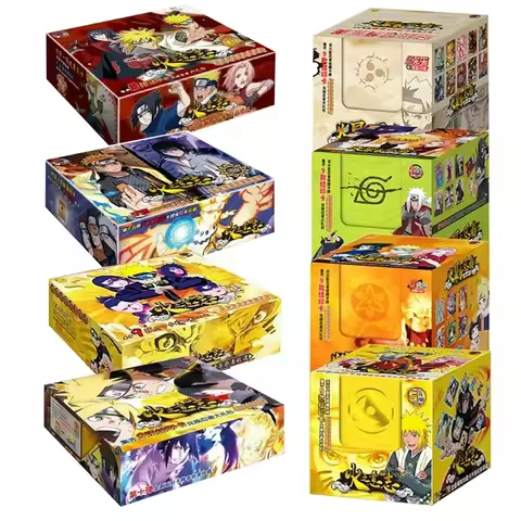 Naruto Card Deluxe Collection Edition Card Naruto Sasuke Anime Character TCG Board Game Toys Childre