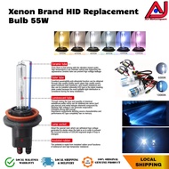 Xenon Brand HID Replacement Bulb 55W For H4 H7 H3 H1 H8/H11 9006