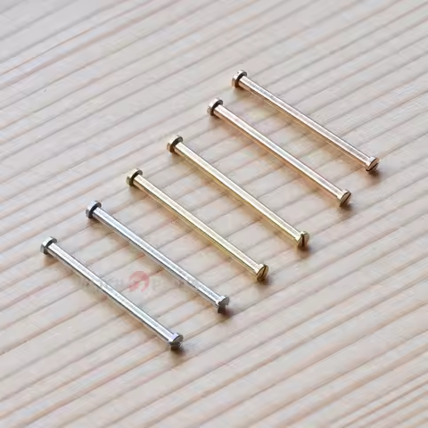Watch Strap Screw Tube Pin for Omega 425.60.34 De Ville Ladymatic 34mm Watch Band