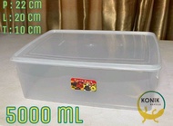 Box/Kotak/Container/Toples Makanan Kue Donat Varia Pack 3500 Ml5000Ml