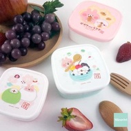 Kanahei's Small Animals 卡娜赫拉 粉紅兔兔 方形保鮮盒3入組