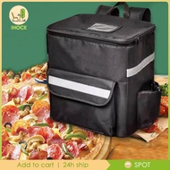 [Ihoce] Insulated Food Delivery Bag Food Delivery Backpack Food Storage, Reusable, ,