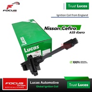 Lucas คอยล์จุดระเบิด Nissan Cefiro A32 ปี96-01 A33 ปี01-04 เครื่อง V6