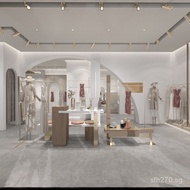 Display Rack Women's Clothing Store Floor Rack Clothes Rack Stainless Steel Display Rack Display Rac