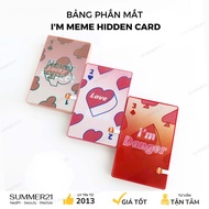 I'M MEME HIDDEN CARD PALETTE Eye PALETTE