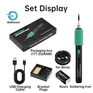 C210 USB Soldering Iron TYPE-C Interface Wireless 3-Level Temperature Control Small Soldering Iron