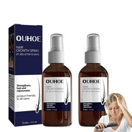 Ouhoe Hair Growth Spray, Ouhoe Hair Growth Spray for Men (2PCS), Black